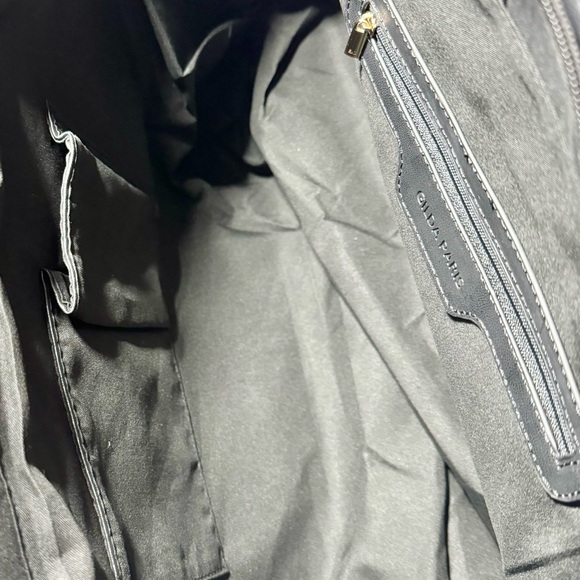 NWT Gilda Paris Large Quilted Tote Black Bag "G" Logo Quilted Tote MSRP $199 - Picture 9 of 10